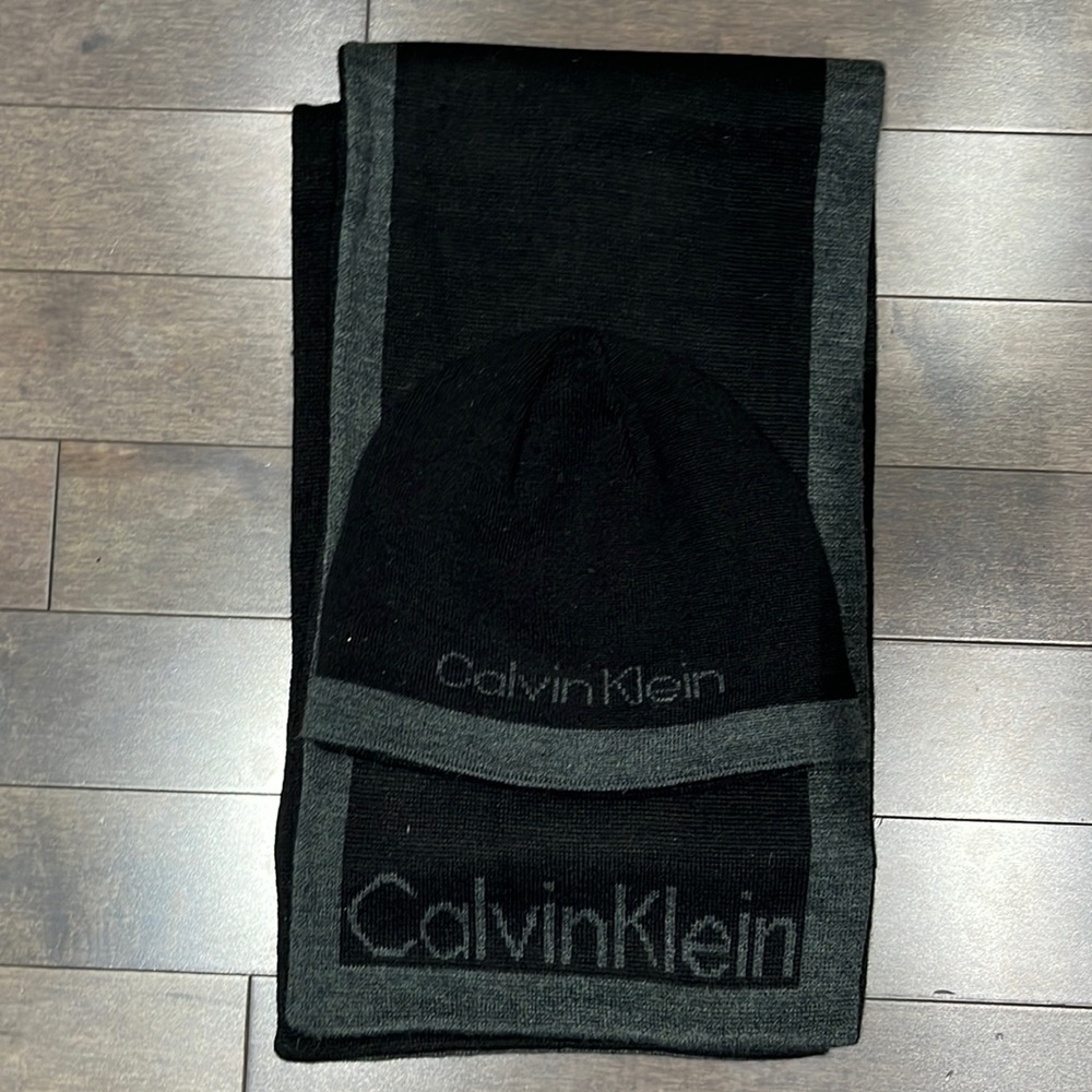 Calvin Klein Scarf and Toque.